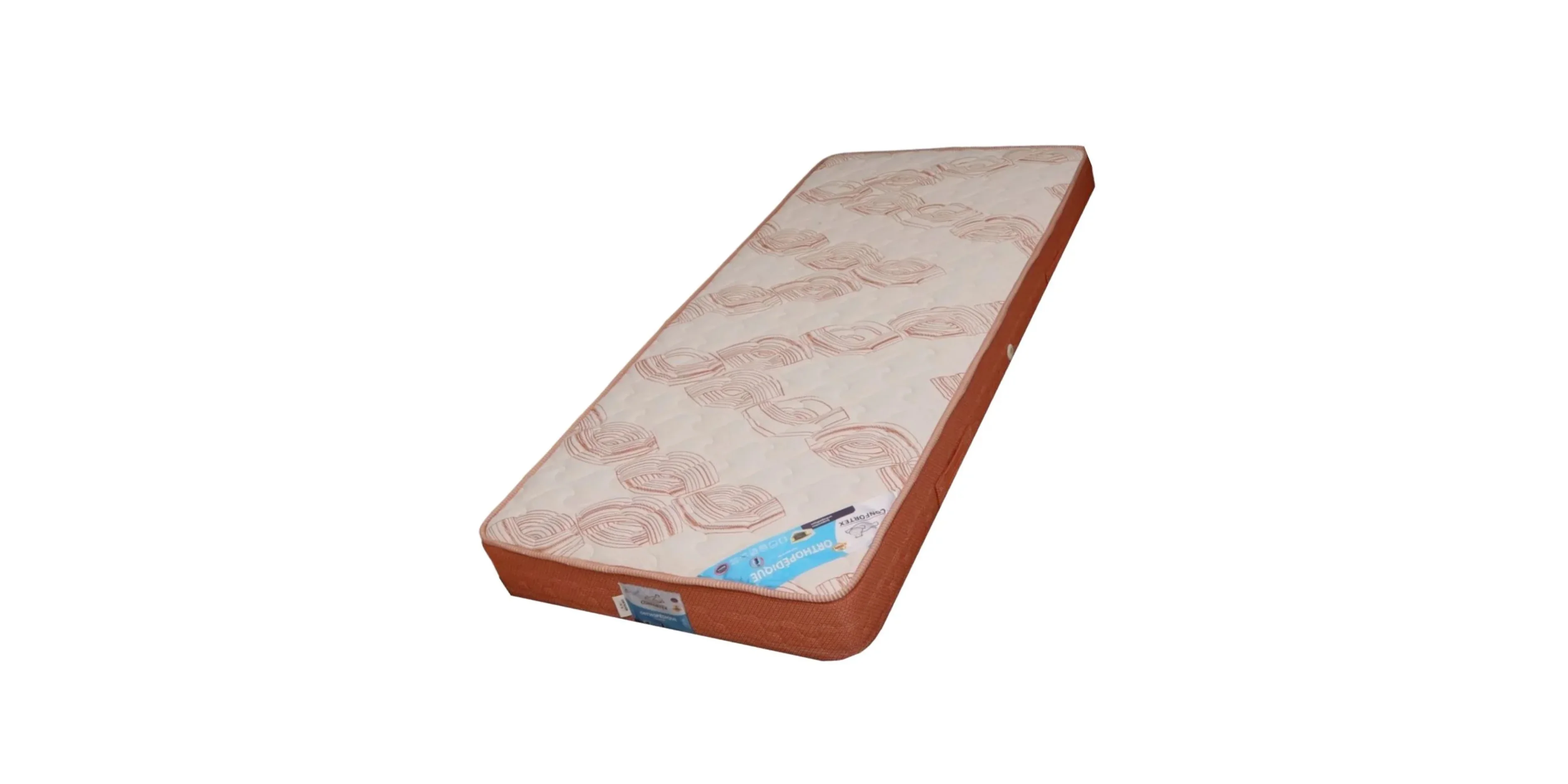 Matelas a ressort ORTHOPEDIQUE blanc  - 190 * 90 cm