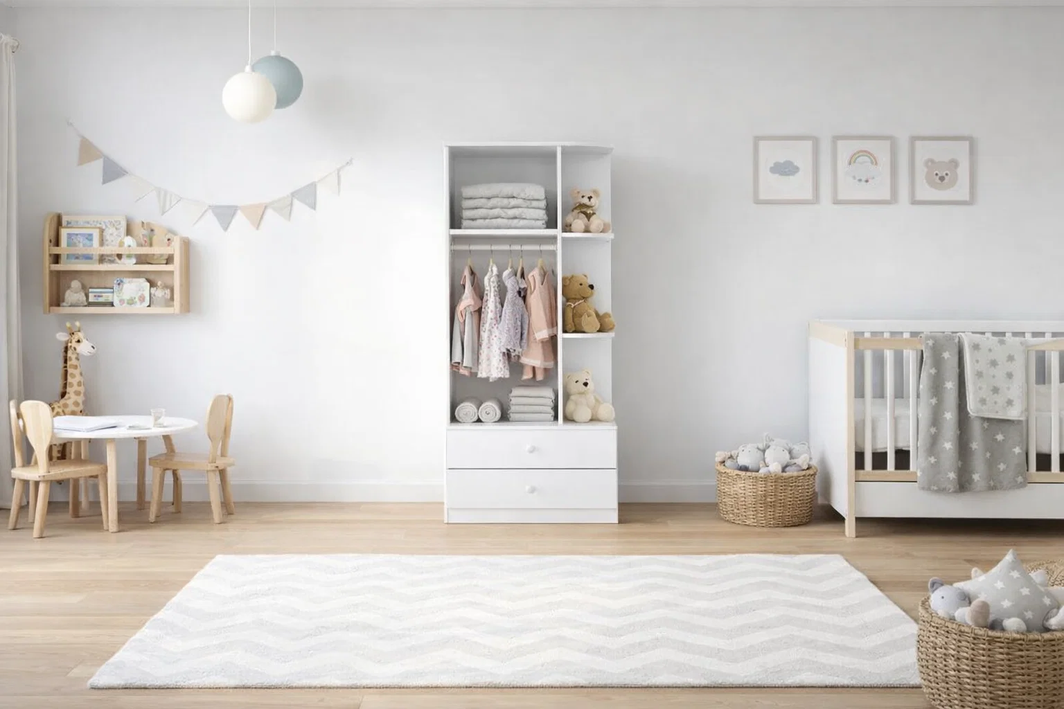 Armoire DARIA - 180 * 80 * 40 cm