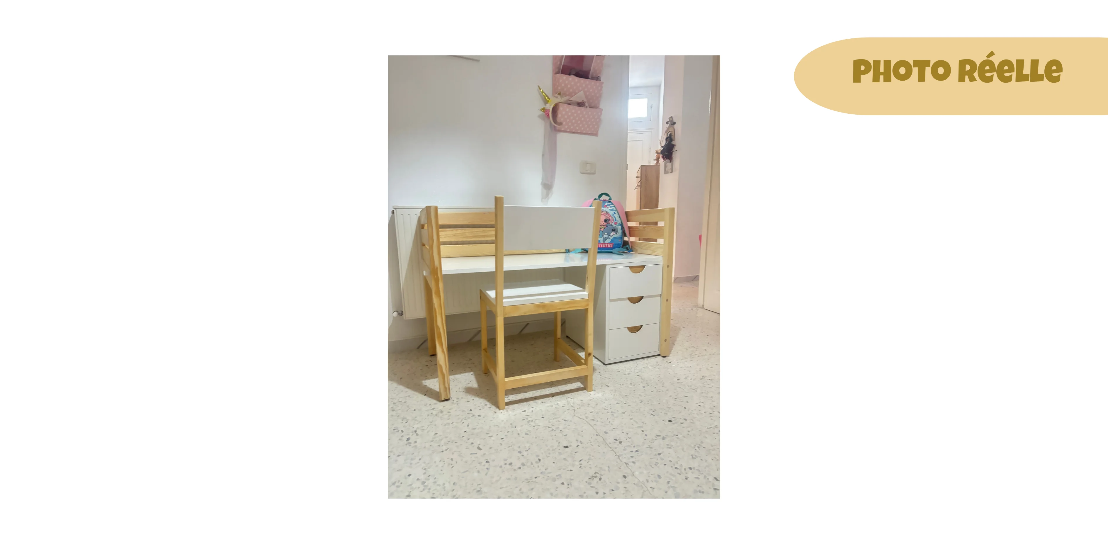 Bureau évolutif  TOUDOU - 120 * 75 * 50 cm