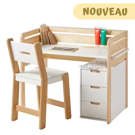 Bureau évolutif  TOUDOU - 120 * 75 * 50 cm
