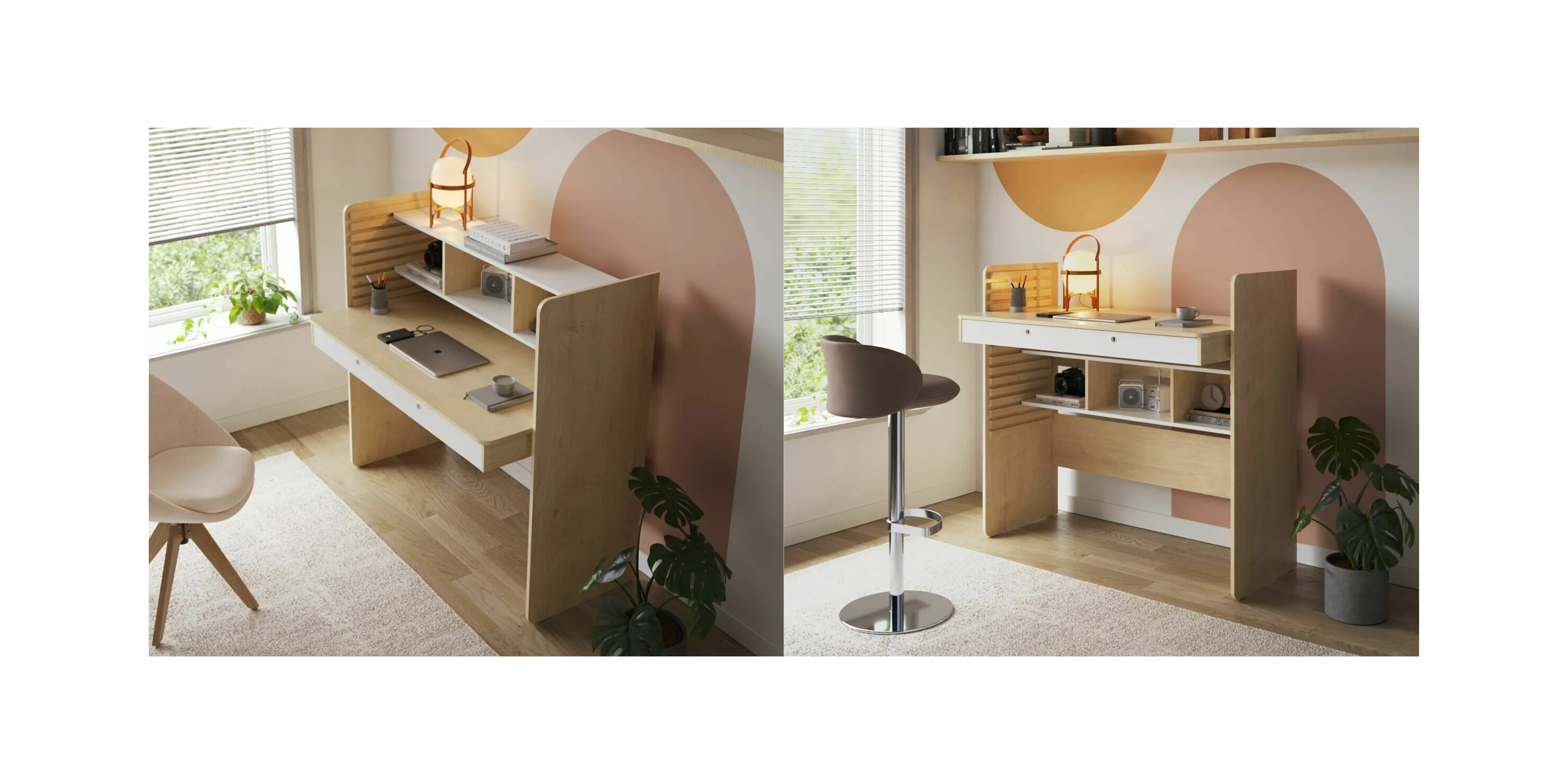 Bureau évolutif  ASTRO - 100 * 75 * 100 cm