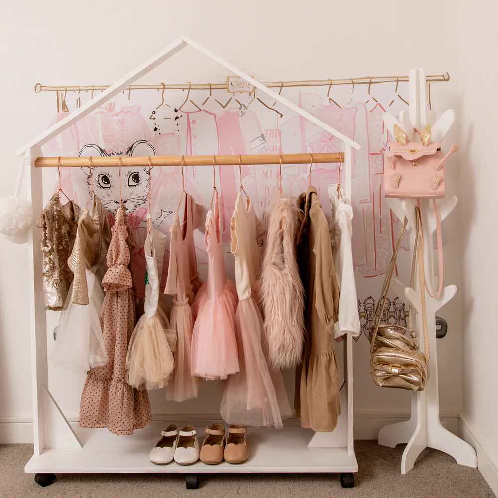 Porte-vêtements ISLA - pour enfants - 130 * 96 * 30 cm