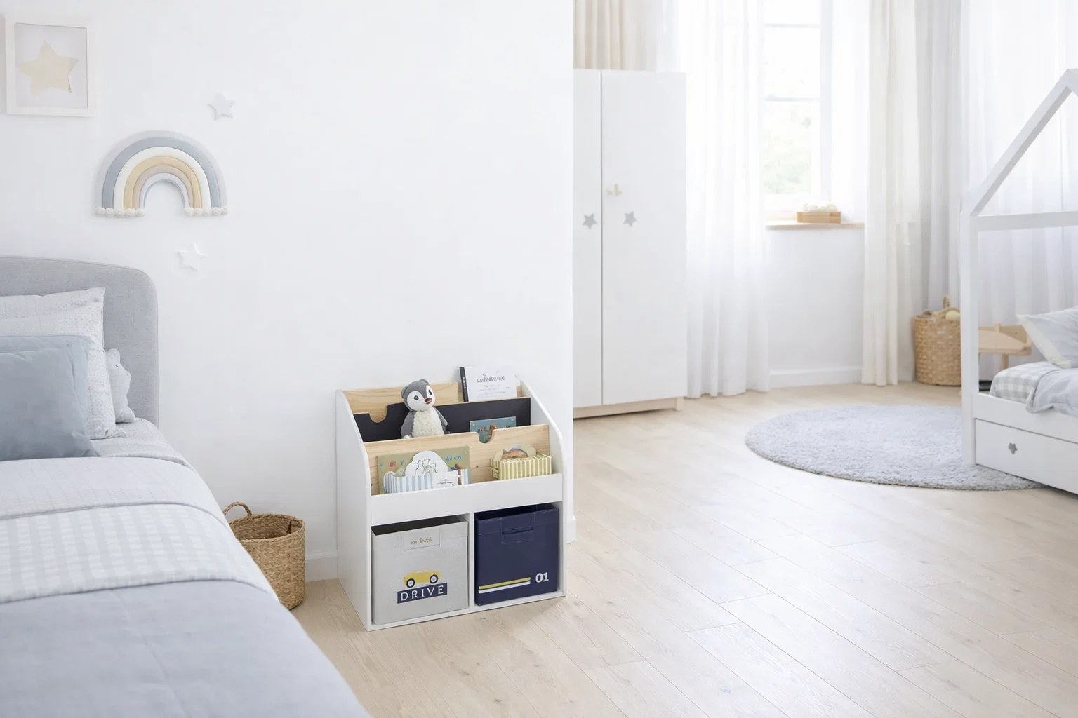 Pack JULIEN - Lit cabane  + Bureau + Rangement +🎁