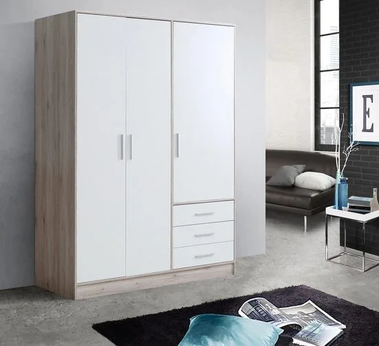 Armoire Eliana - 3 portes - 200 * 145 * 60 cm