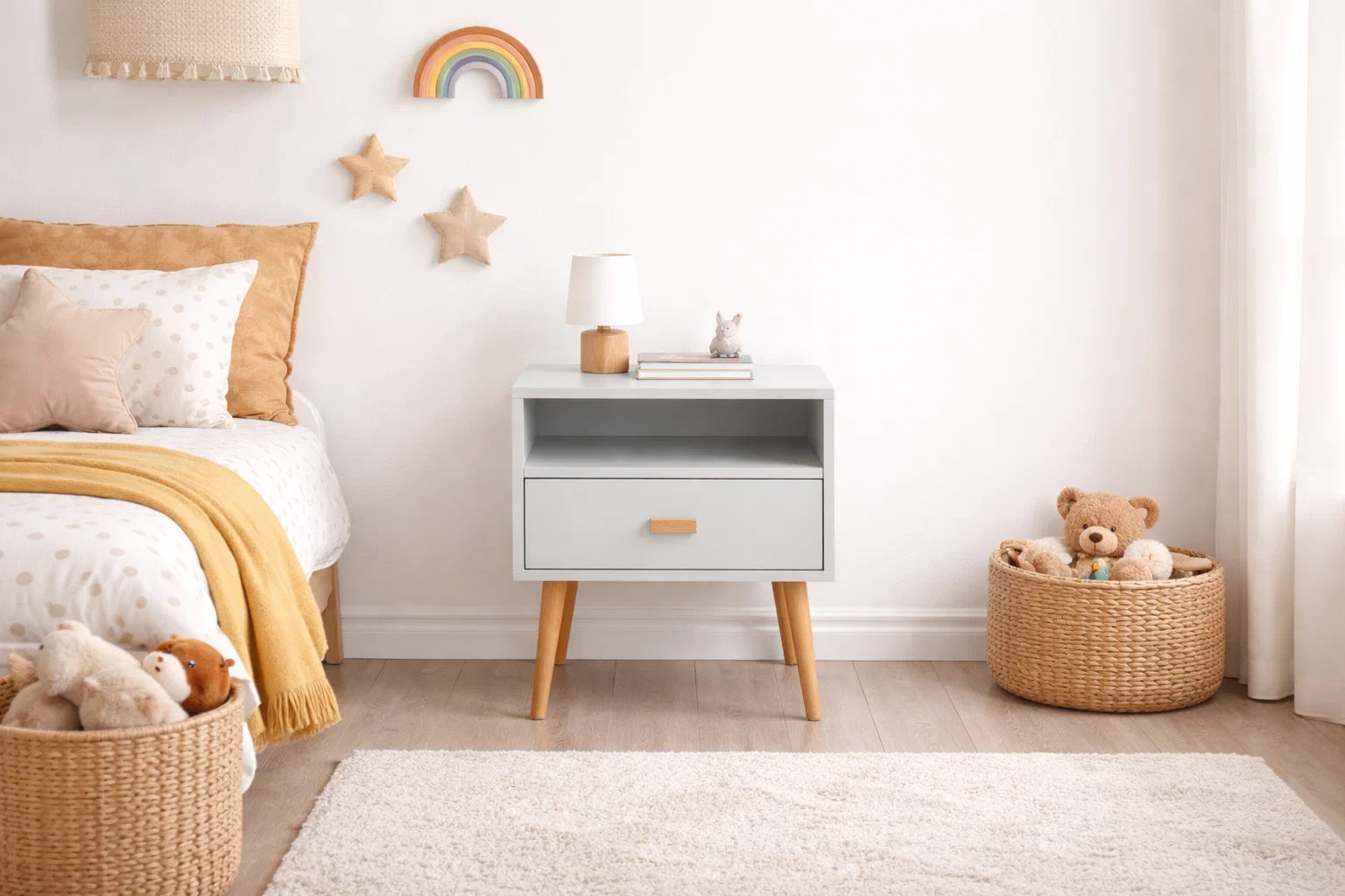 Table de nuit ULYS - 48 * 35 * 32 cm