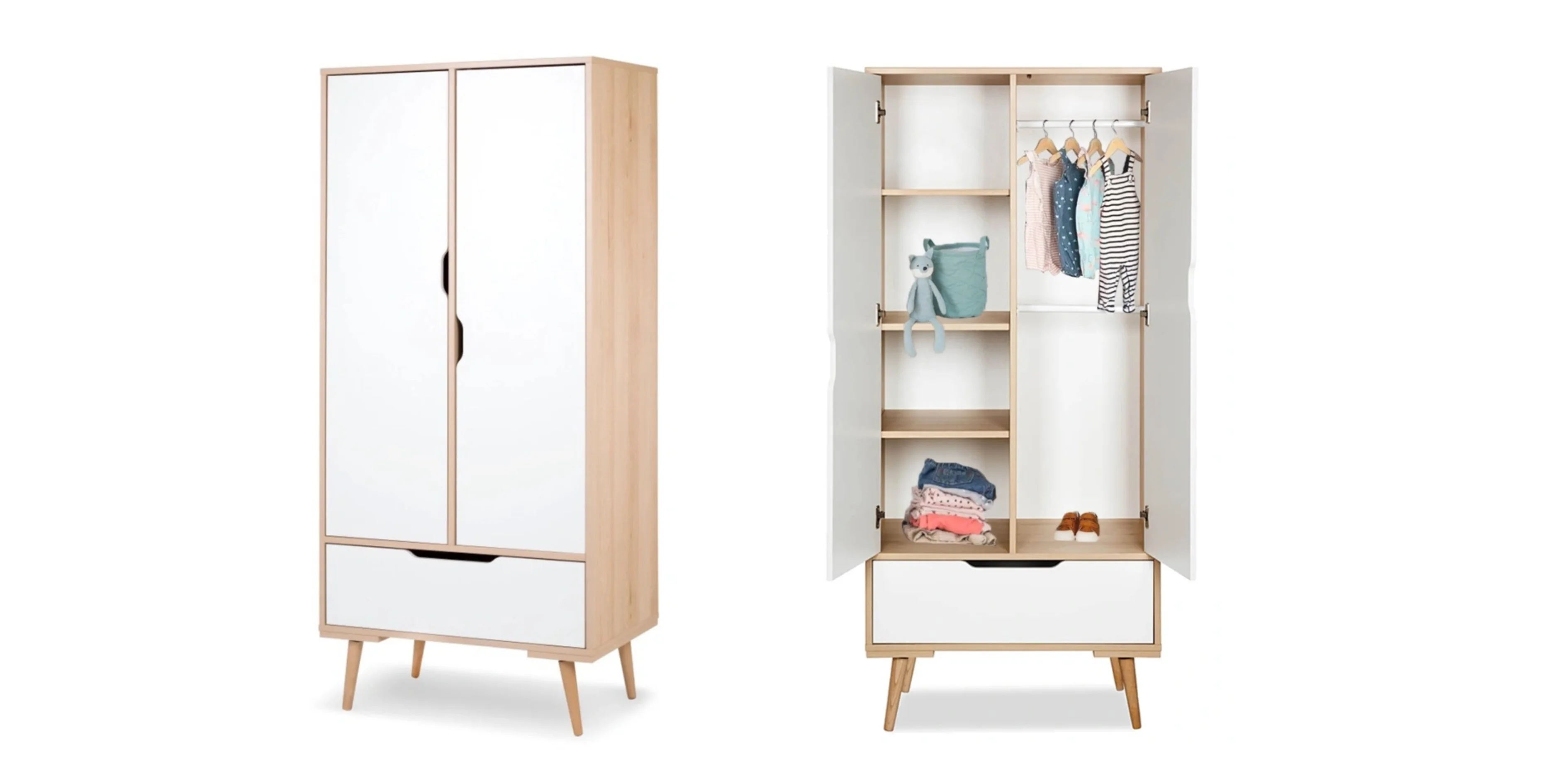 Armoire Sofie pour Enfant - 180 * 80 * 45 cm