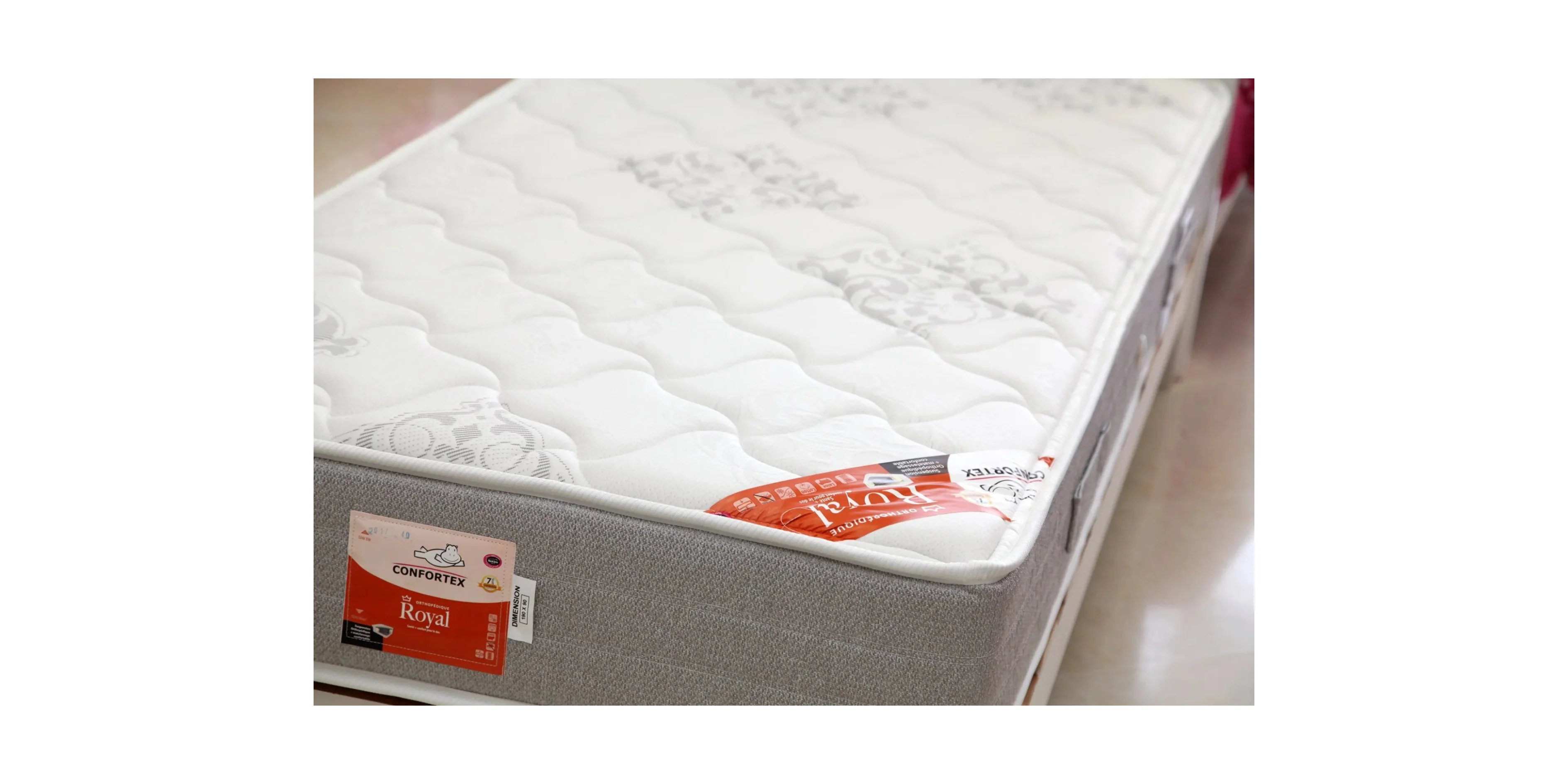 Matelas a ressort ROYALE - 190 * 90 cm