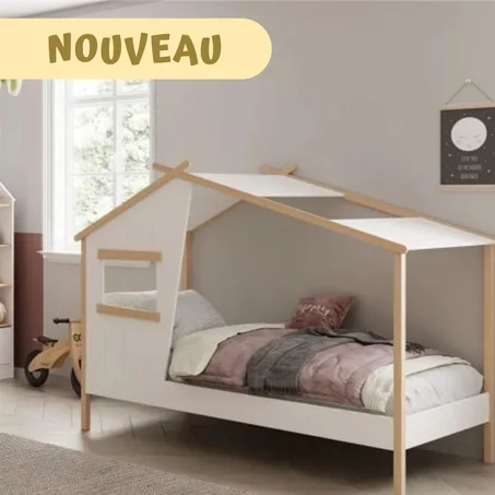 Lit Maison - 3 tailles