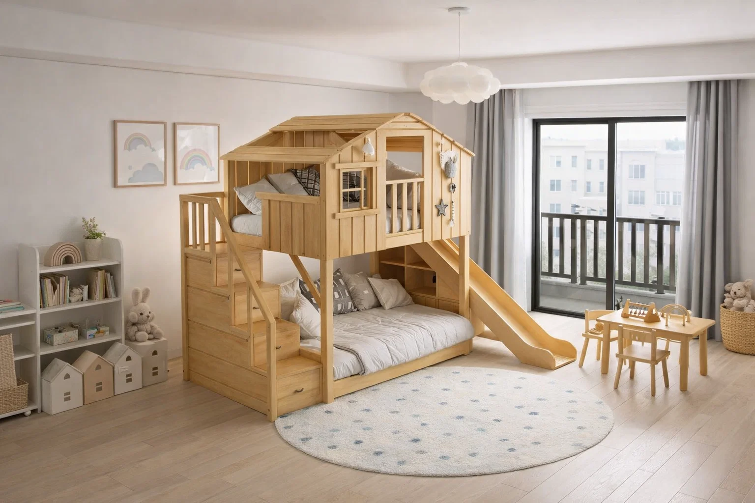 Lit maison MERVEILLE