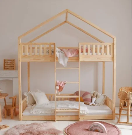 Lit cabane Superposé DB 190 * 90 cm