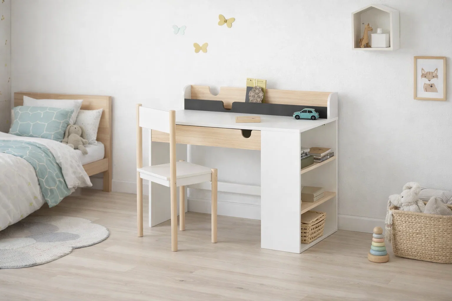 Bureau ZAG avec chaise  - 100 * 90 * 55 cm