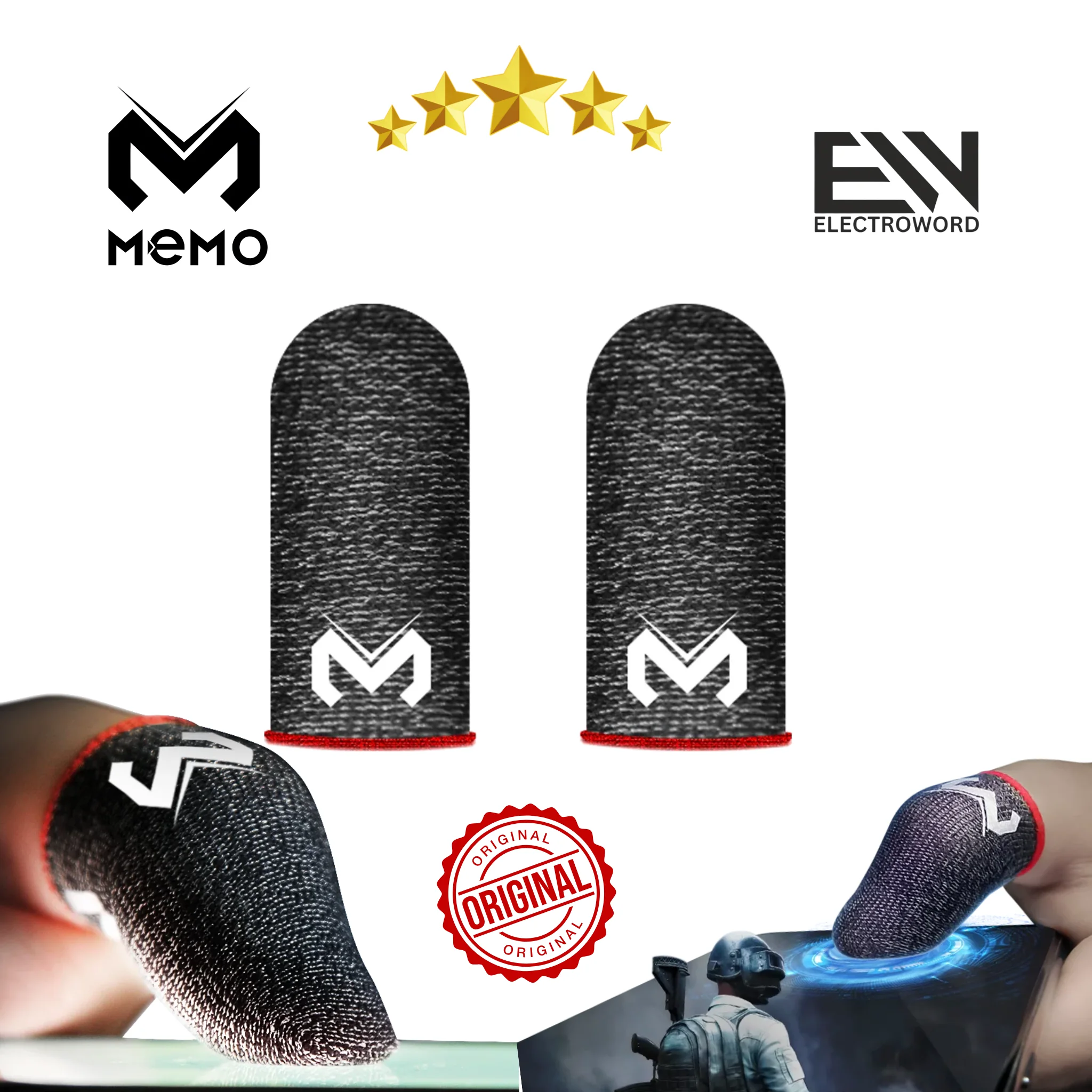 (MEMO FINGERS SLEEV 3x (2PCS