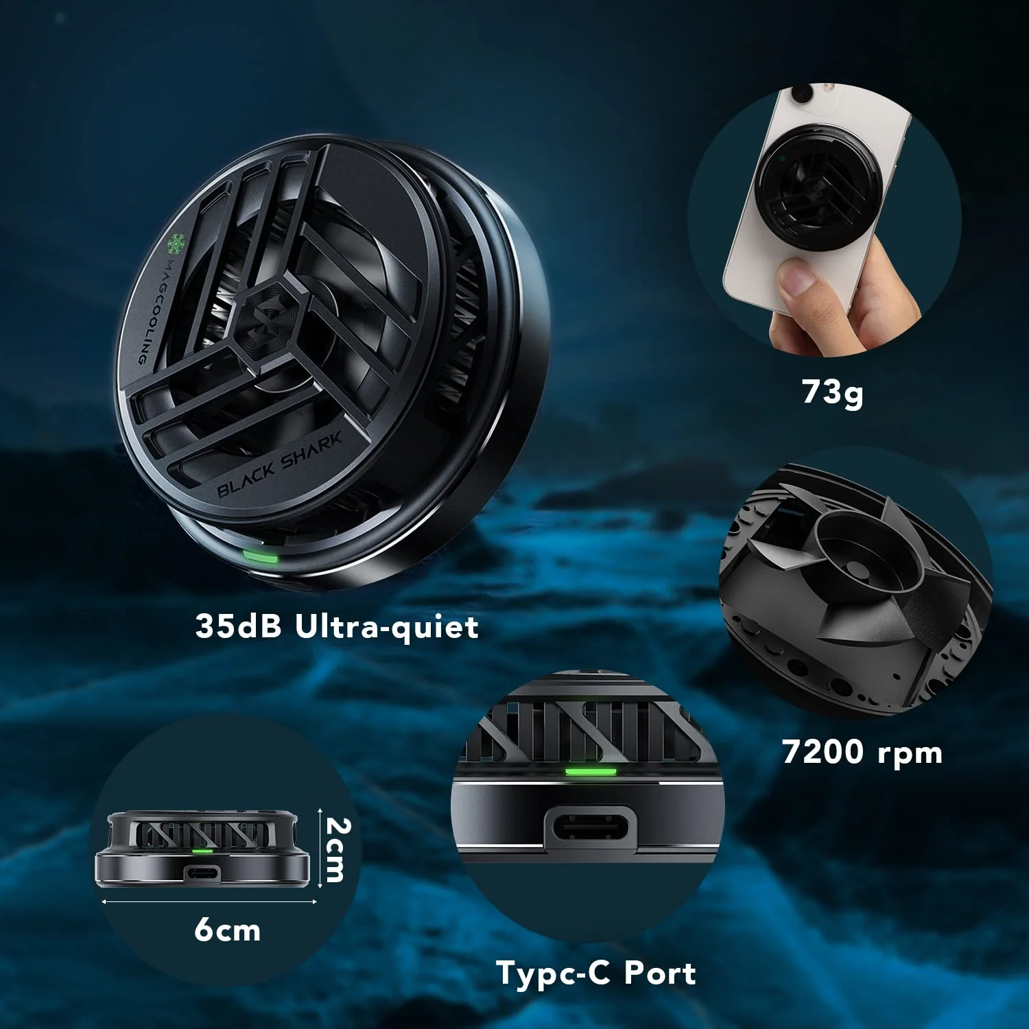 Blackshark magnitic 2