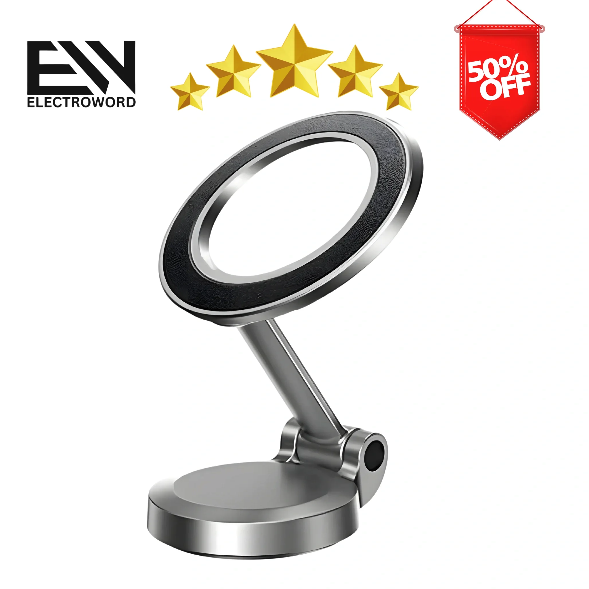 حامل الهاتف المعدني  360 درجة v1 ⭐⭐⭐⭐⭐