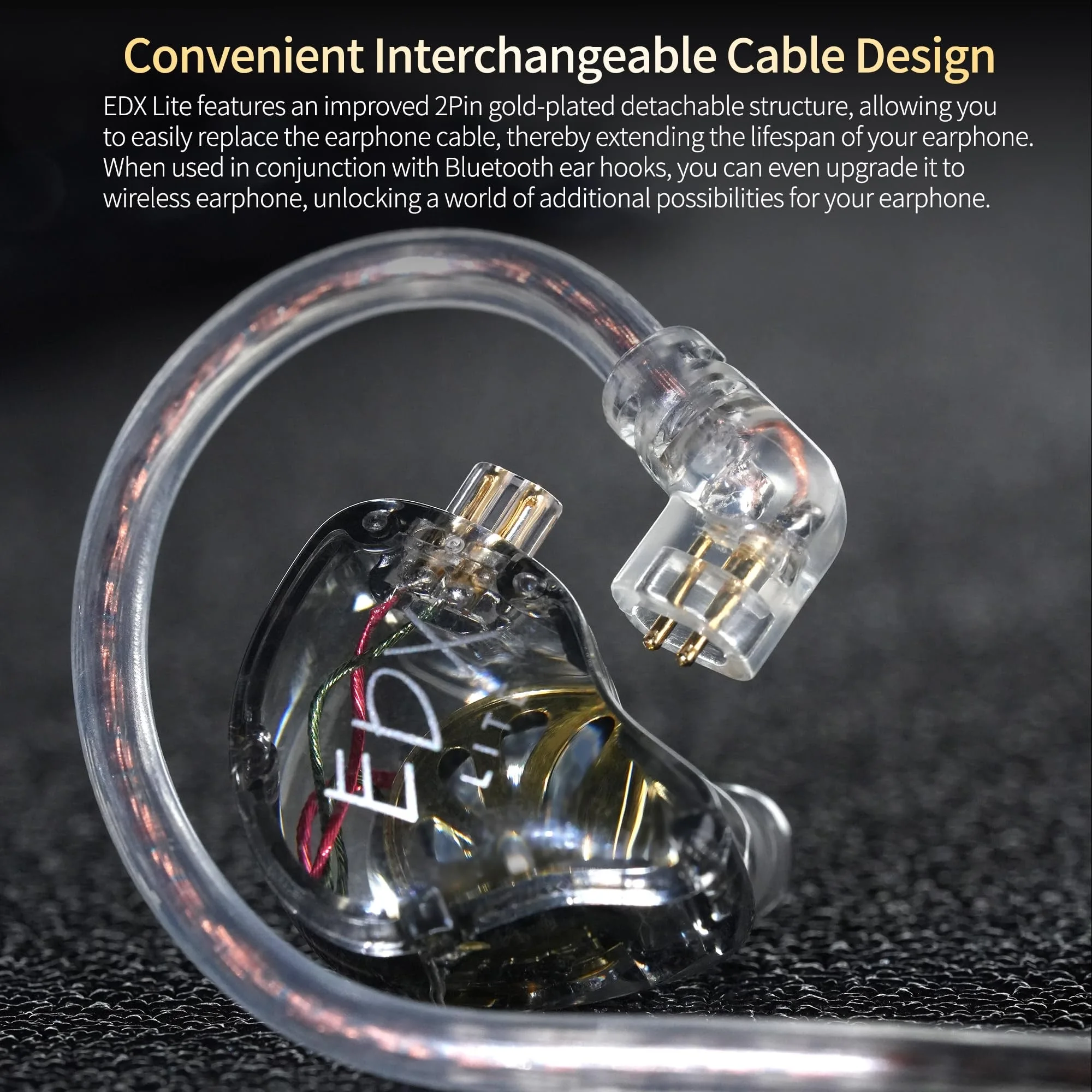 KZ EDX LITE jack with mic