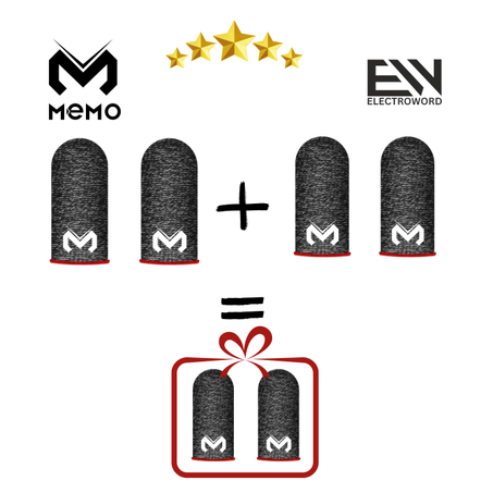 (MEMO FINGERS SLEEV 3x (2PCS