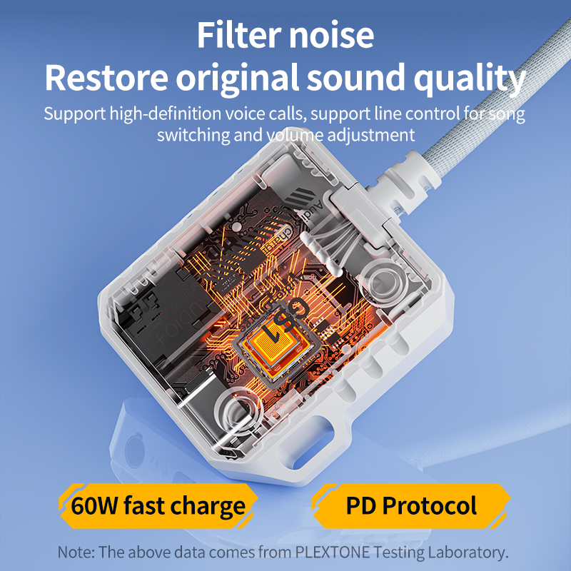 PLEXTONE GS1 ADAPTEUR 2 IN 1