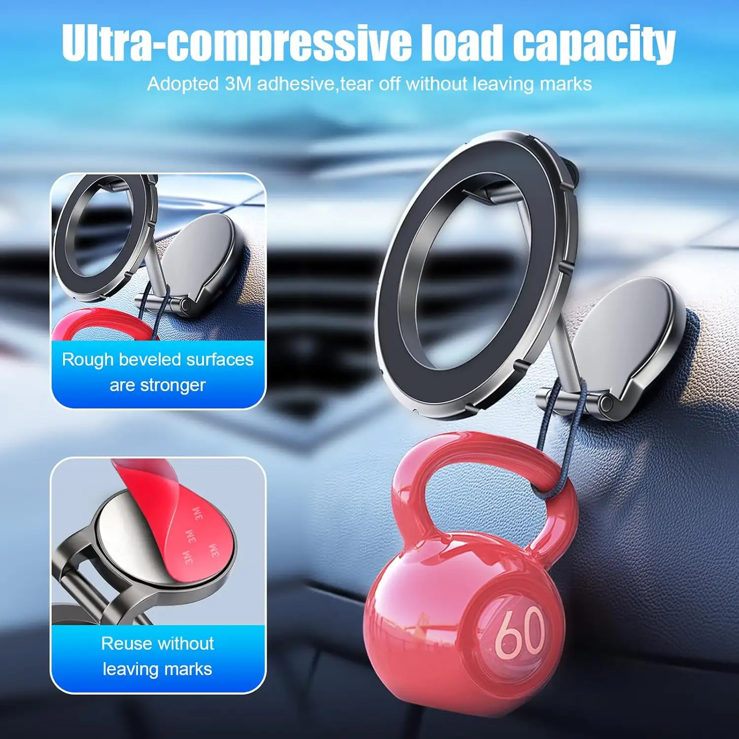 حامل الهاتف المعدني  360 درجة v1 ⭐⭐⭐⭐⭐