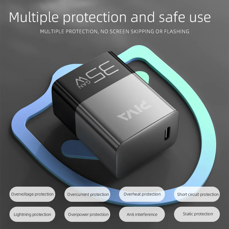 Piva 35W PD 3.0 Type-C Quick Charge GaN