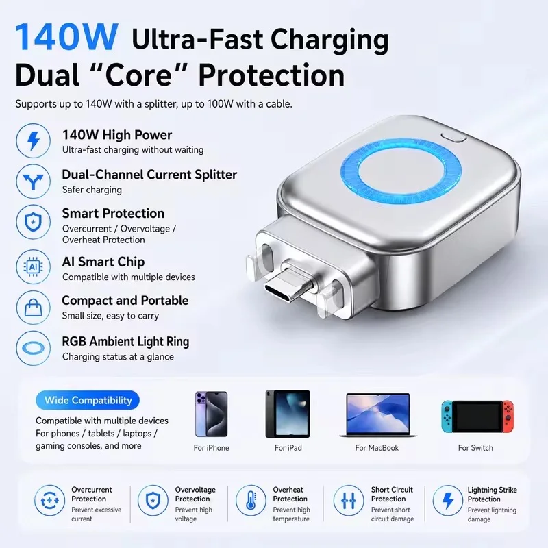 adapter auto power off charging