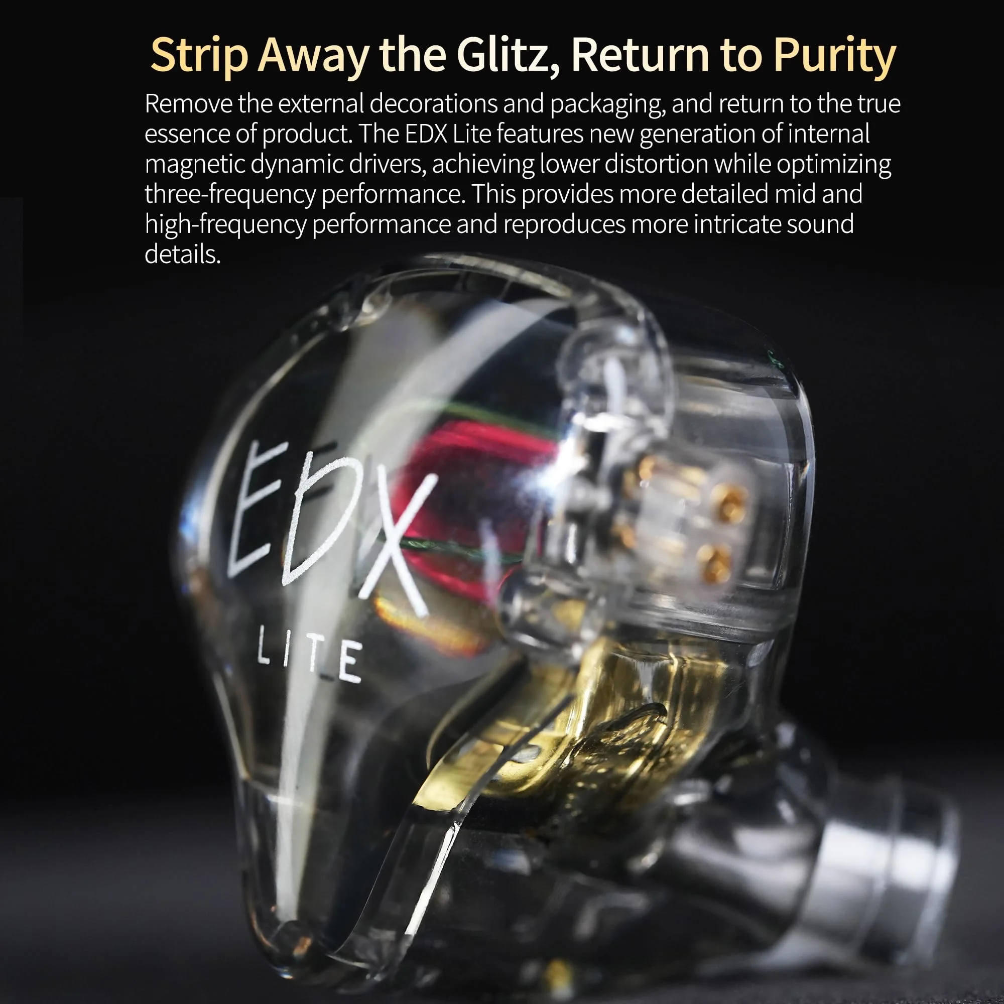 KZ EDX LITE jack with mic