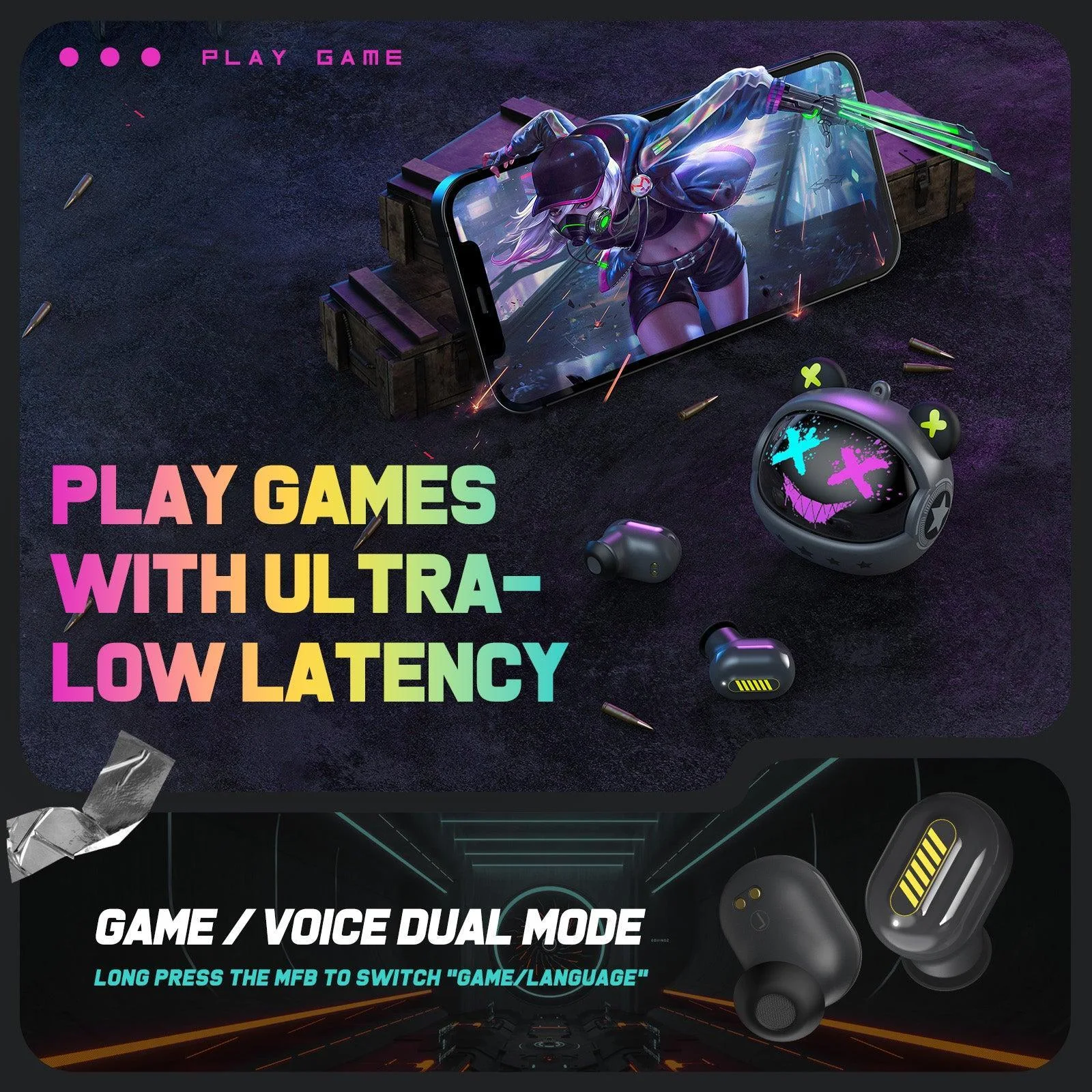 ONIKUMA T27 wirless headphones gaming (copy)