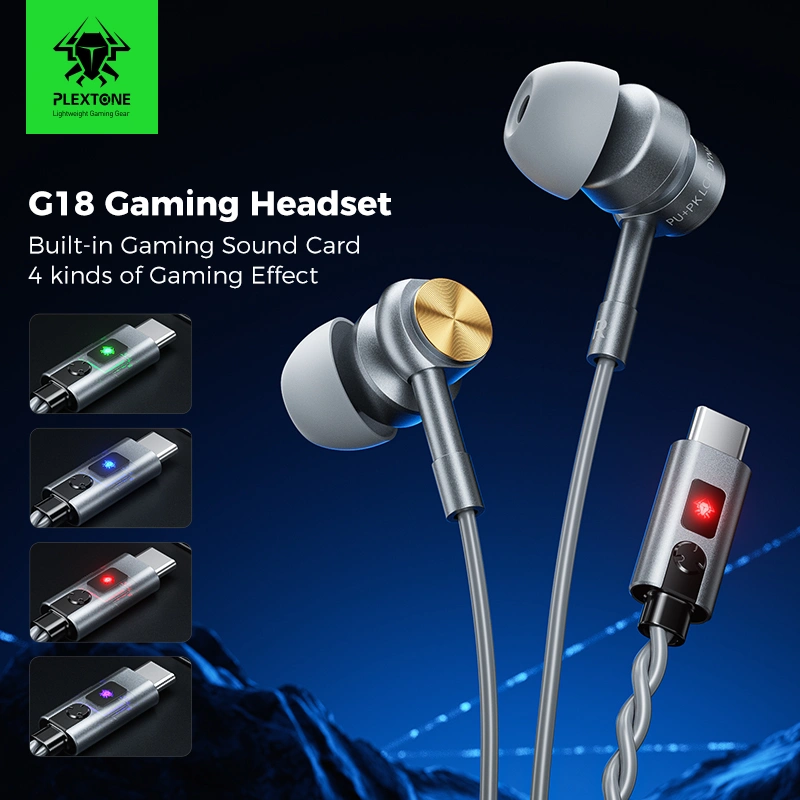 PLEXTONE G18 Gaming Earphones TYPE C