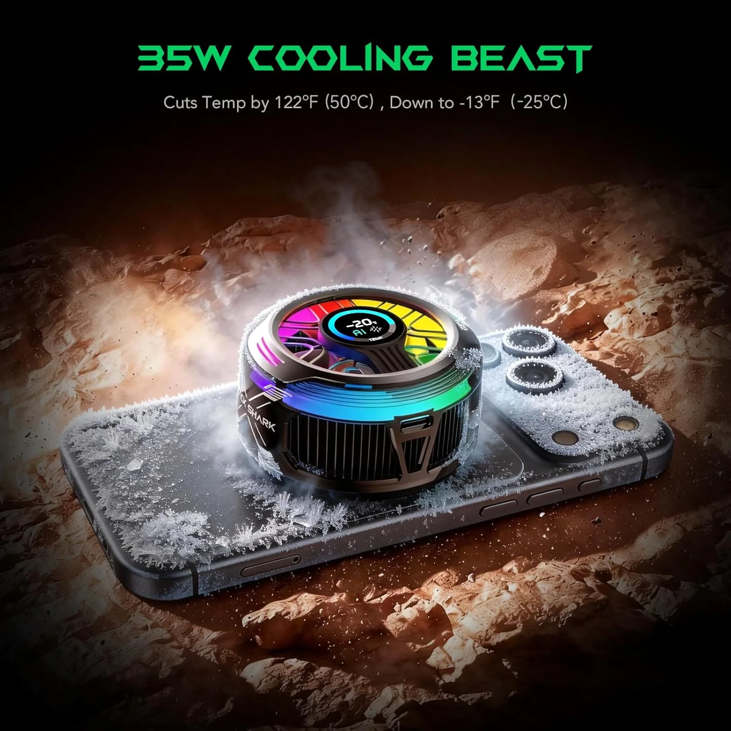 blackshark magnitic cooler 6pro 36w