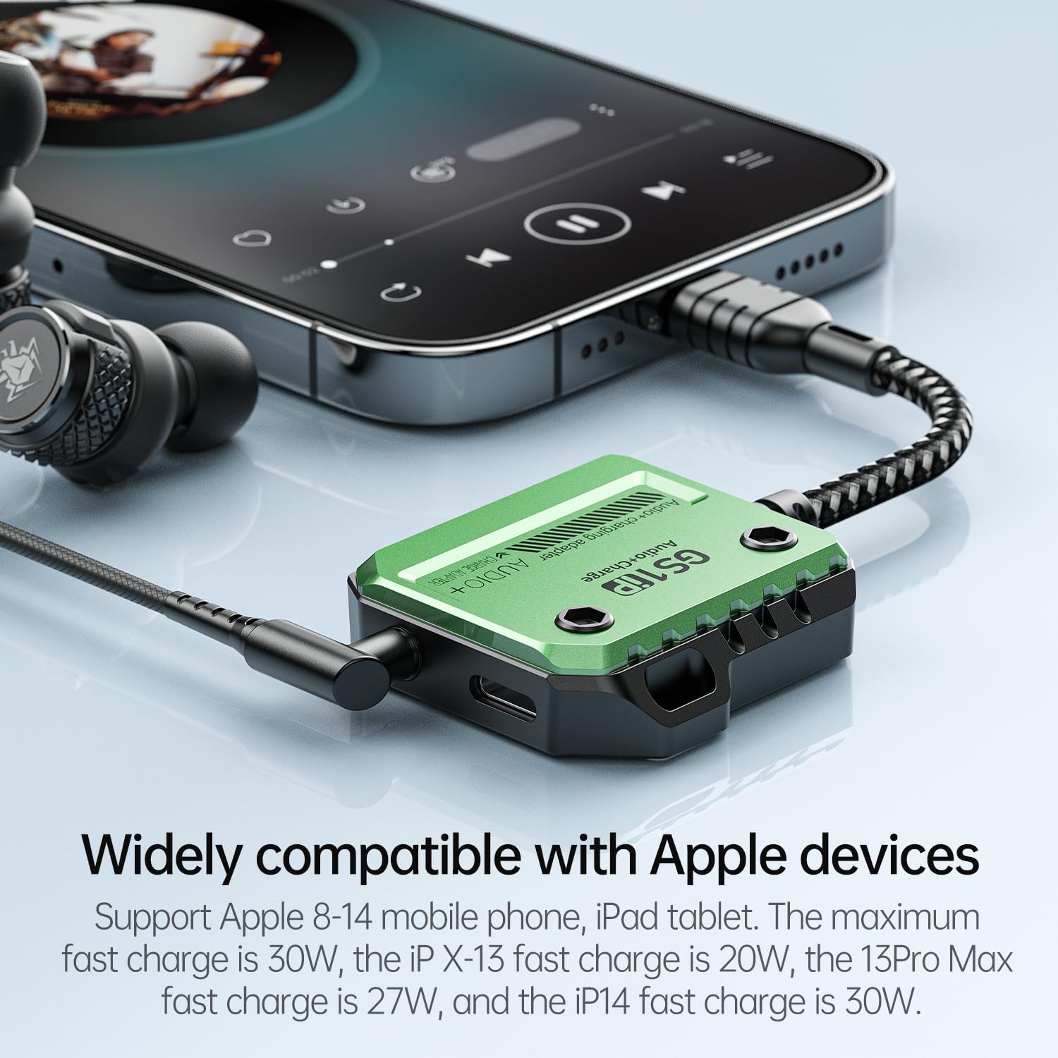 30W Adapter GS1 IPHONE 2-in-1