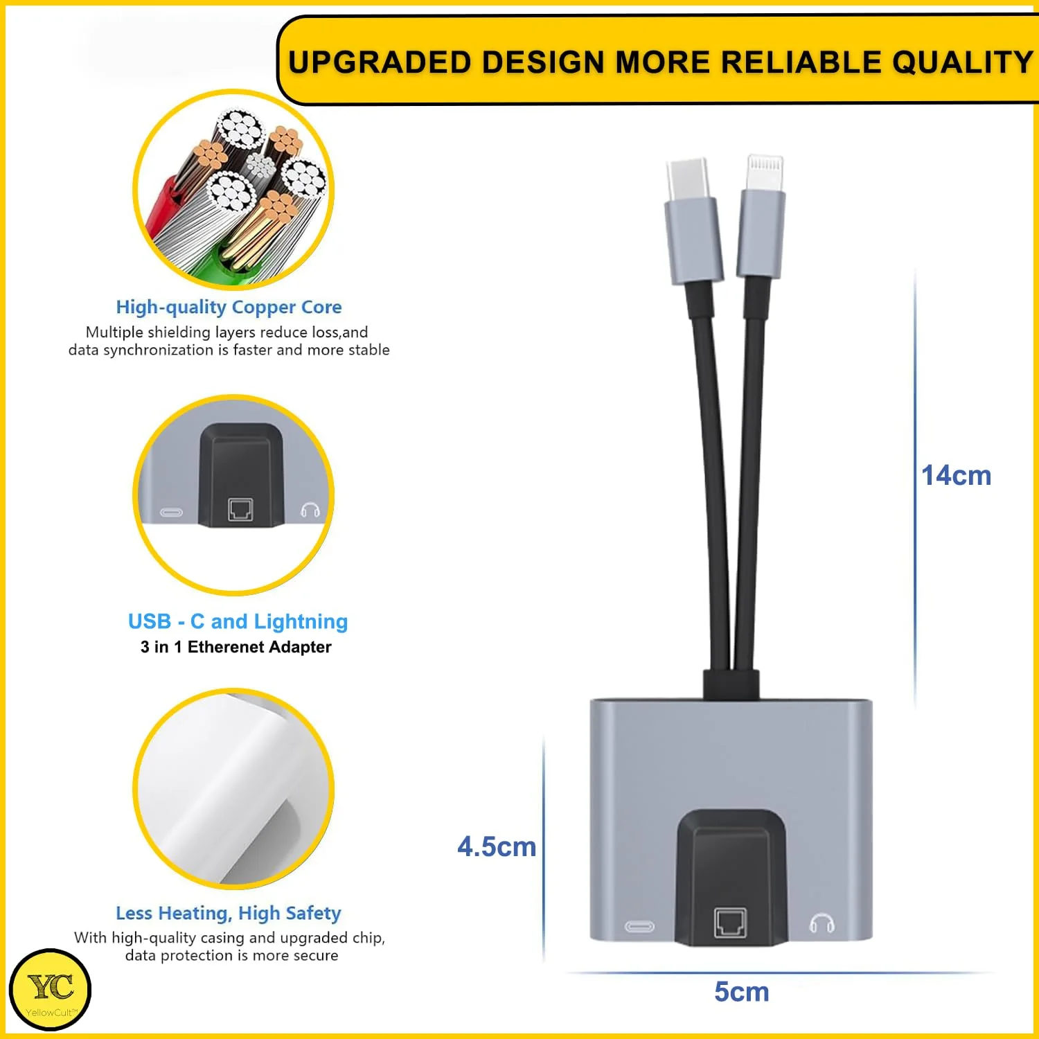 ADAPTER  3 IN 1 ETHERNET