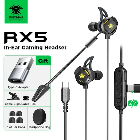 PLEXTONE RX5 Gaming  Earphones TYPE C