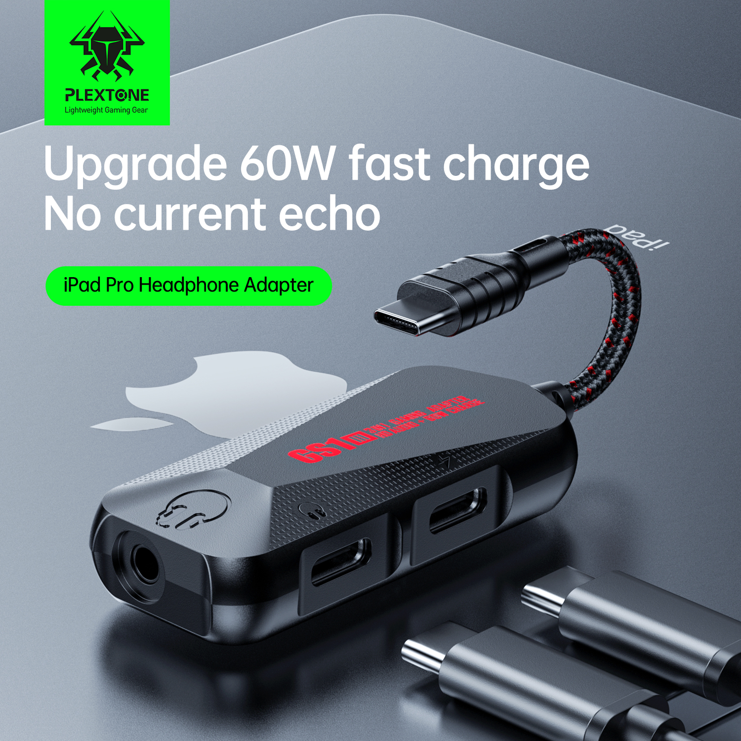 PLEXTONE GS1 ADAPTEUR 3 IN 1