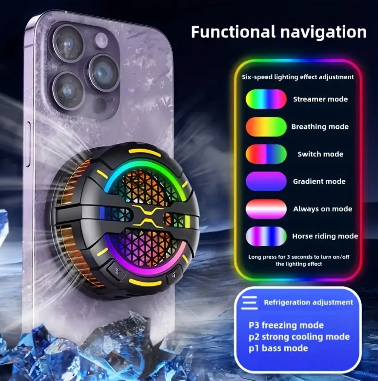K15 PHONE COOLER 15w ICEMAKER