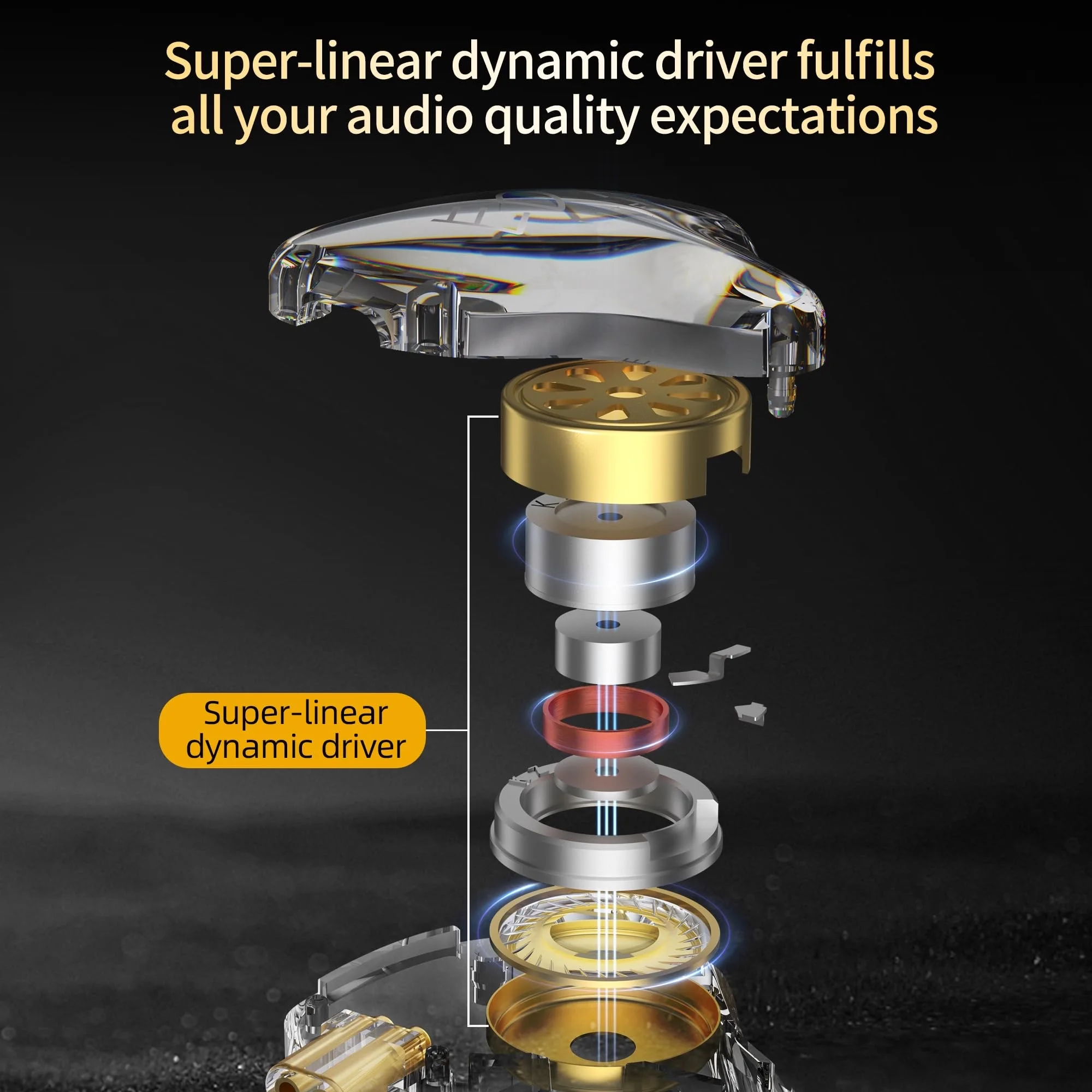 KZ EDX LITE jack with mic