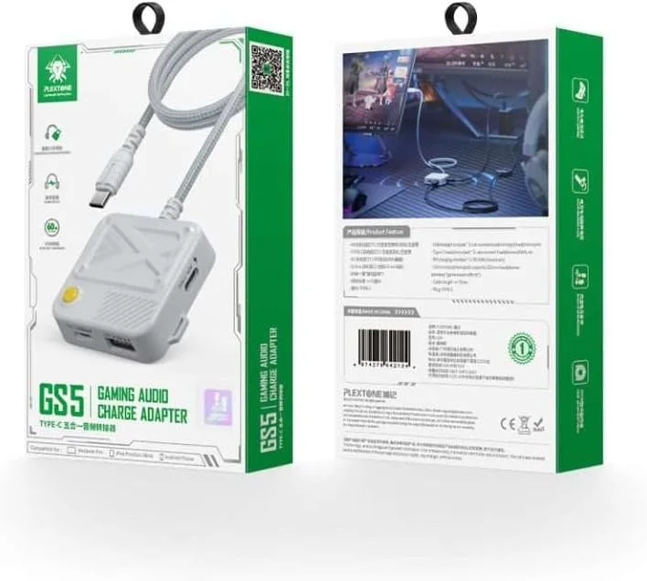 PLEXTONE GS5 ADAPTEUR 5 IN 1