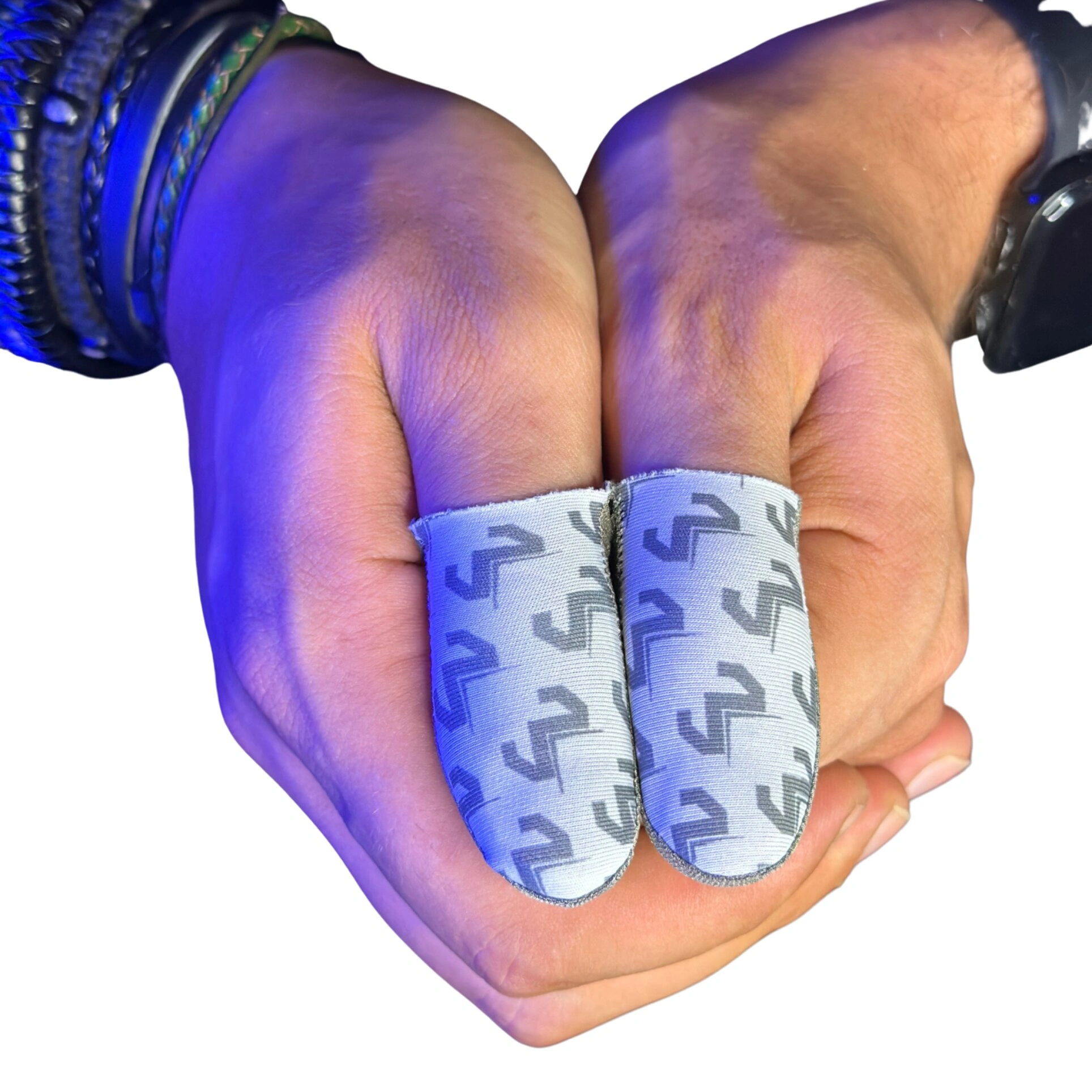 (MEMO FINGERS Micro Silver 1x(2 piece