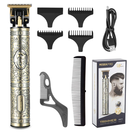 Rozia pro ماكينة قص الشعر الاحترافية للرجال قابلة للشحن