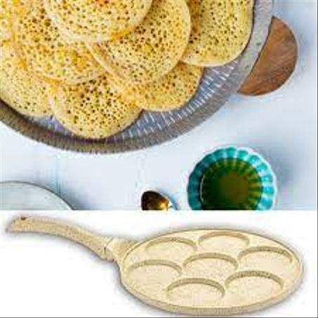 مقلاة كريب سيراميك 26 سم (7قطع صغيرة لكل طبخ)