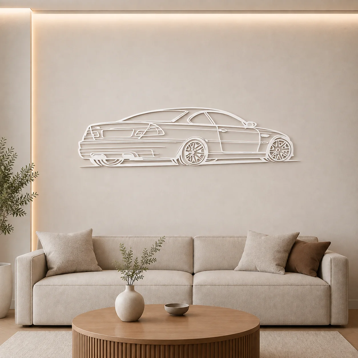 Décoration Murale Coupé Sportif – Collection HsouK
