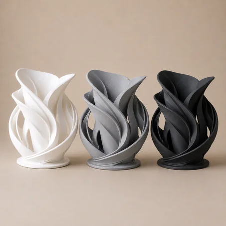 Vase Tulipe Sculptural – Collection HsouK