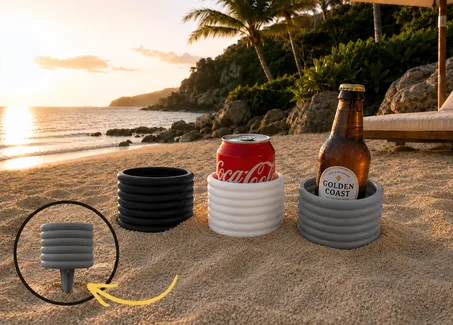 Porte-Verre Plage - Collection HsouK