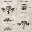 Décoration Murale Arbre Hexagonal – Collection HsouK
