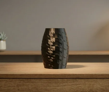 Vase Décoratif Géométrique de Luxe