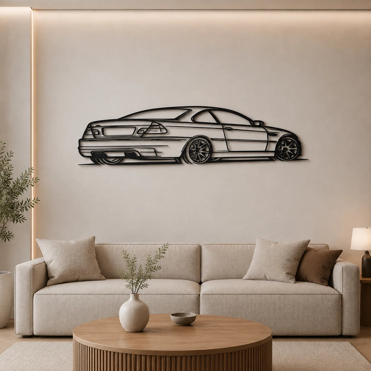 Décoration Murale Coupé Sportif – Collection HsouK