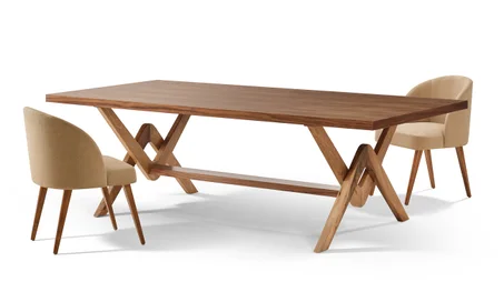 LUCIA, TABLE DE SALLE À MANGER 240X110CM