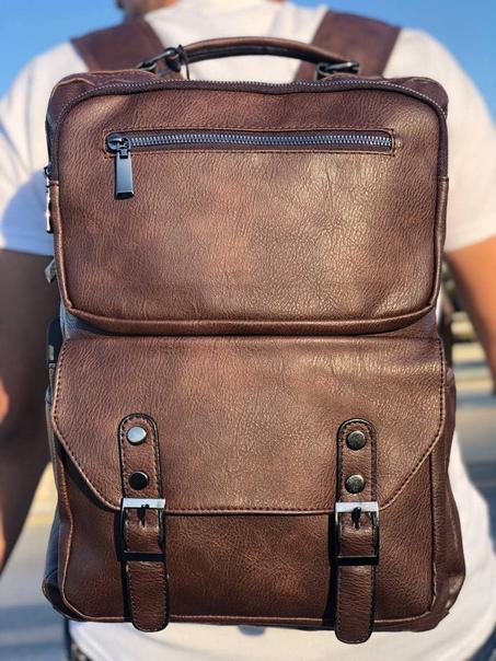 حقيبه ظهر جلديه