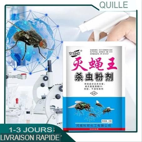 Poudre anti-mouches et anti-insectes C