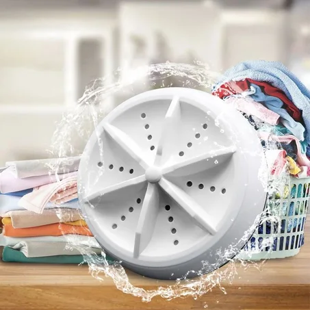 غسالة صغيرة محمولة لغسل الأواني والملابس