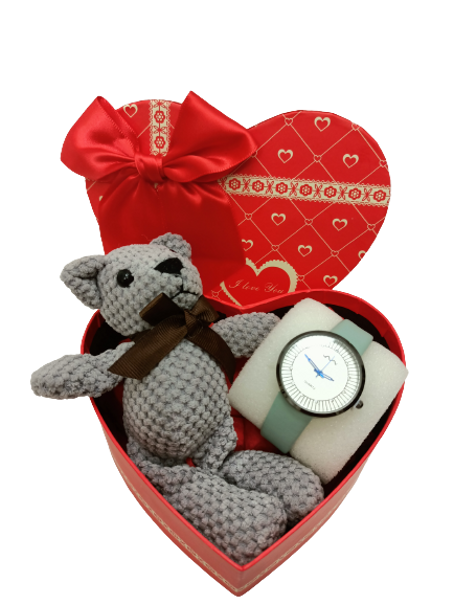 Coffret Montre et porte-clé