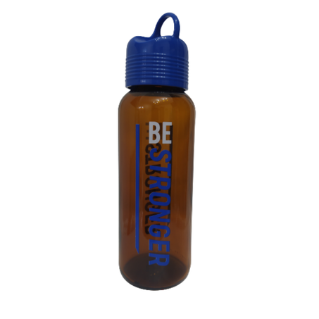 Bouteille en verre Bleu